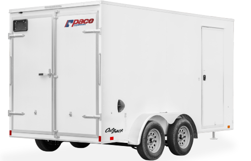 Enclosed Cargo – Barn Door